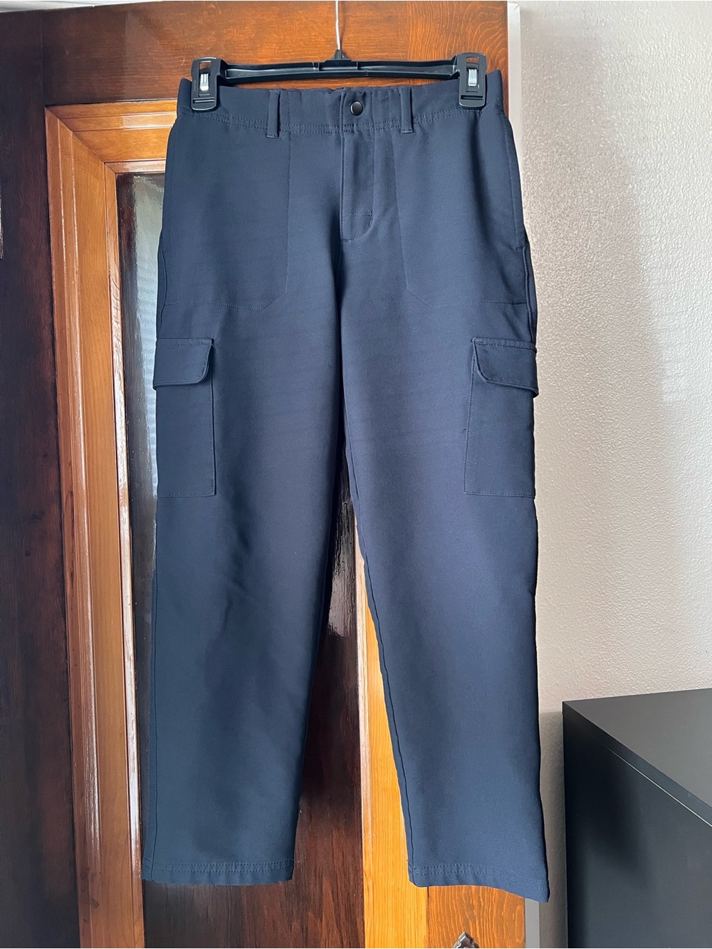 Old Navy Boys Black Active Cargo Pants